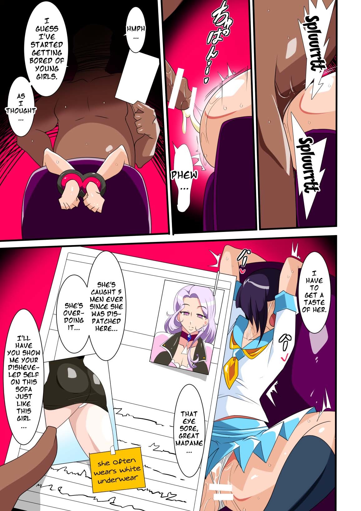 Hentai Manga Comic-Heroine Harassment Great Madame Yuubari Yuno-Read-8